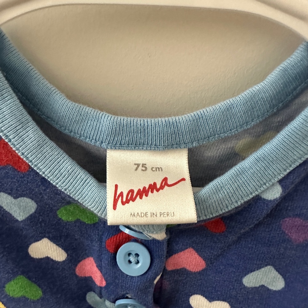 Hanna Andersson Multicolor Heart Dress - Picture 2 of 3